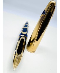 WATERMAN Edson: penna stilografica edizione limitata, pennino M in oro 18k, BERTOLAMI FINE ARTS